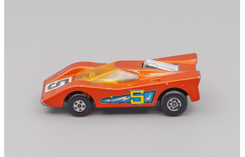 Hairy Hustler, metallic red-orange