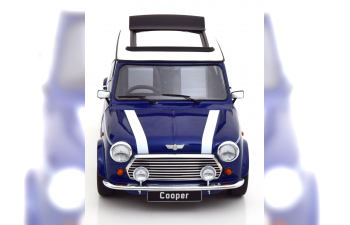 MINI Cooper RHD Sunroof, blue metallic white