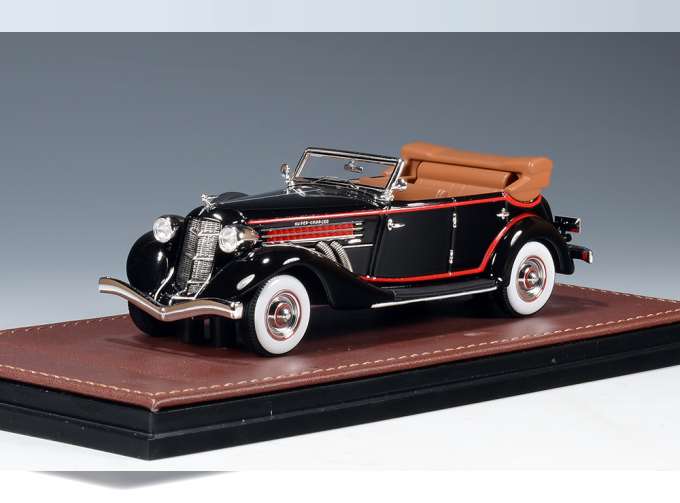 AUBURN 851 SuperCharged Phaeton (открытый) (1935), Black