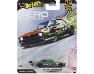 CHEVROLET Nova Custom (1970), green