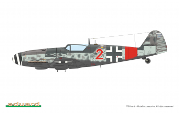Сборная модель Gustav Pt. 3 Bf 109 G-6/AS & G-14/AS (Limited Dual Combo)