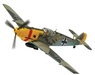 Messerschmitt Me109E-4/B 'Yellow 1' - Oberleutnant Walter Rupp Battle of Britain (1940), Yellow 