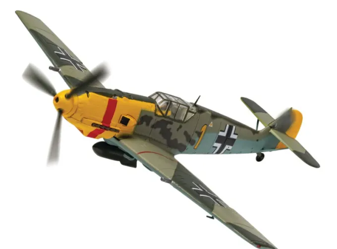 Messerschmitt Me109E-4/B 'Yellow 1' - Oberleutnant Walter Rupp Battle of Britain (1940), Yellow 
