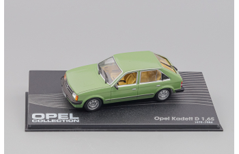 OPEL KADETT D 1,6S (5-дверей) 1979-1984, green