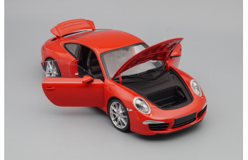 PORSCHE 911 Carrera S (991) 2011, red