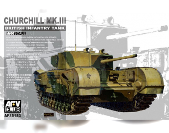 Сборная модель Британский пехотный танк "Churchill" Mk.III