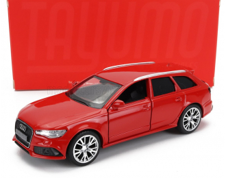 AUDI A6 Rs6 Avant Sw Station Wagon (2017), Red