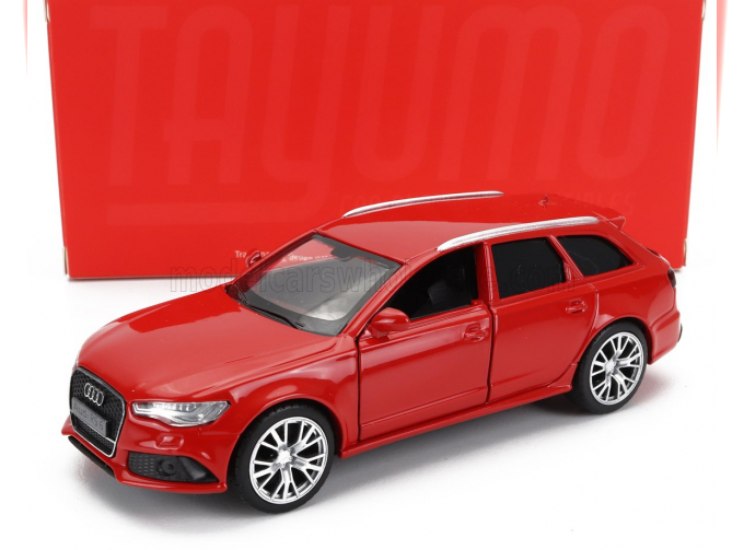 AUDI A6 Rs6 Avant Sw Station Wagon (2017), Red