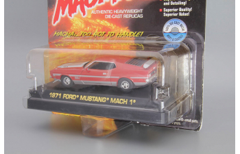 FORD Mustang Mach 1 (1971), red / silver