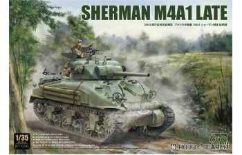 Сборная модель Sherman M4A1 Late