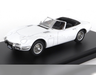 TOYOTA 2000gt Spider Open Bond Car (mf10) (1967) (tv-series The Same Of 007 James Bond), White