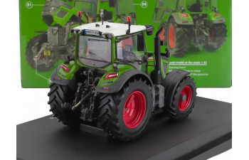 FENDT 516 Vario Tractor (2016), Green Black Red