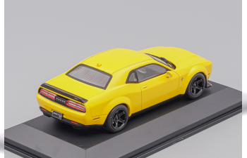 DODGE Challenger Coupe SRT Demon V8 (2018), yellow / black