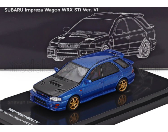 SUBARU Impreza Wrx Sw Station Wagon (2001), Blue