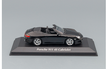 PORSCHE 911 996 4s Cabriolet (2003), black