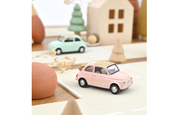 FIAT 500F *Jet-car* (1965), pastel pink