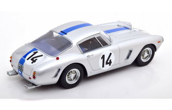 FERRARI 250gt Swb 3.0l V12 Team Noblet N 14 3rd 24h Le Mans 1961 P.noblet - J.guichet, Silver Blue