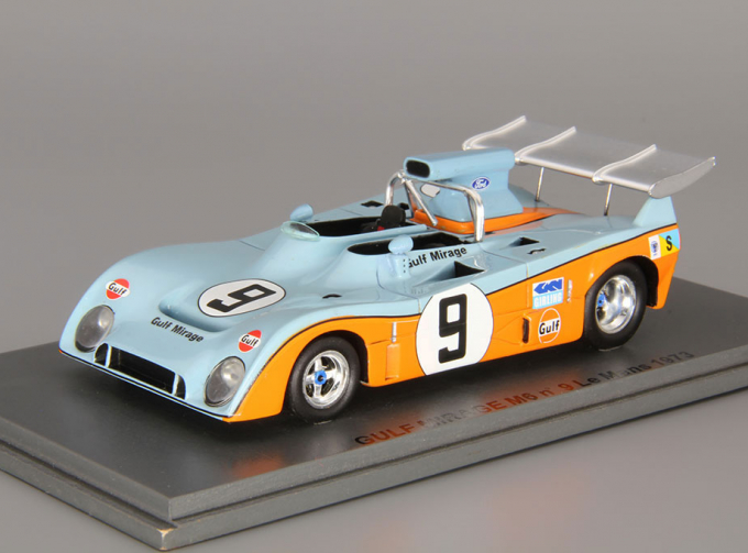 Mirage Gulf #9 Le Mans (1973), orange / blue