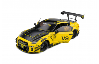 NISSAN GT-R (R35) LBWK Bodykit Type 2, yellow / black