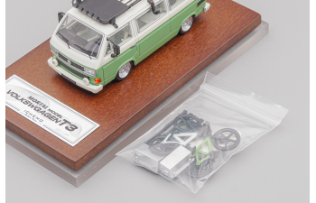 VOLKSWAGEN T3, green / cream