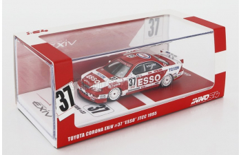 TOYOTA Set 2x Corona Exiv Zent №1 Racing + Esso №37 Racing (1995), Red White