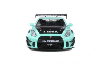  NISSAN GT-R (R35) LB Works (2020), mint green