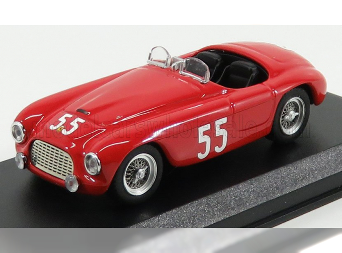 FERRARI 166mm Barchetta Ch.0010 2nd 6h Sebrinbg (1950) Kimberly - Lewis, red