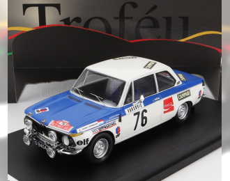 BMW 2002 Ti (night Version) N76 Rally Montecarlo (1973) A.kridel - J.brandenburger, Blue White