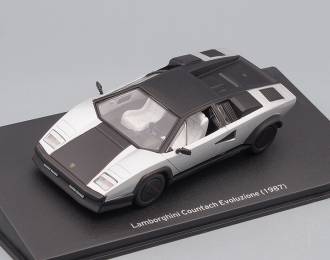 LAMBORGHINI Countach Evoluzione 1987 Black/Silver