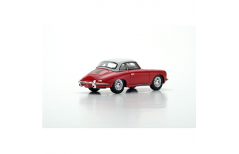 Porsche 356 C Cabrio Hardtop 1963 (red)