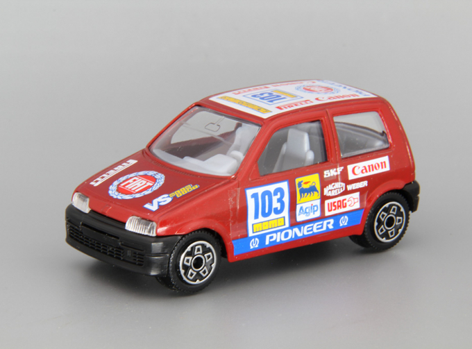 FIAT Cinquecento Rally #103 (cod.4138), cherry