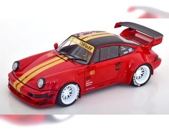 PORSCHE 911 964 RWB Red Suzuka (2021), red met