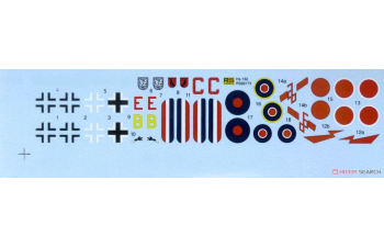 Сборная модель Henschel 132 C