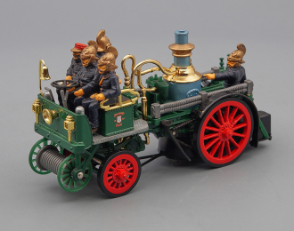 Busch Self Propelled Fire Engine (1905), green / red