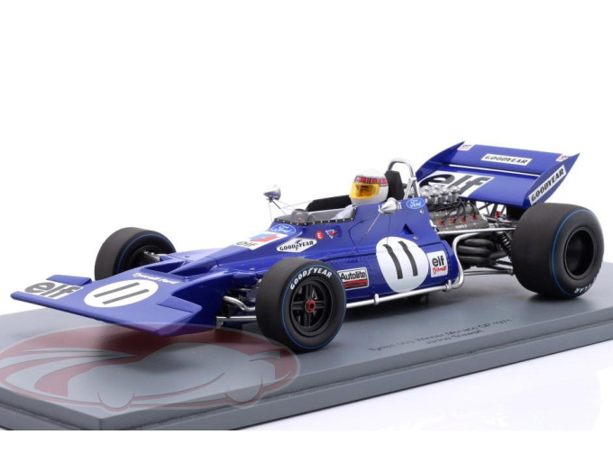 TYRRELL 003 №11 Elf Team Tyrrell Pole Position & Winner Monaco GP / Formula 1 World champion Jackie Stewart (1971)