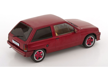 OPEL Corsa A Custom (1983), dark red