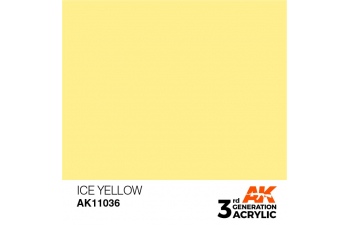 Краска акриловая 3rd Generation Ice Yellow 17ml