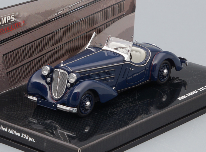 AUDI Front 225 Roadster 1935, dark blue