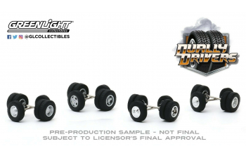 набор "Wheel & Tire Packs Series 3" 4 комплекта колес Dually Drivers