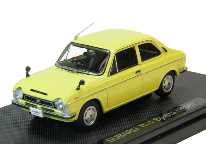 SUBARU ff-1 2 door Sport Sedan (1969), yellow