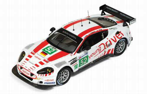 ASTON MARTIN DBR9 52 3th Le Mans GT1 (C.Nygaard - T.Enge - P.Kox) 2010, white