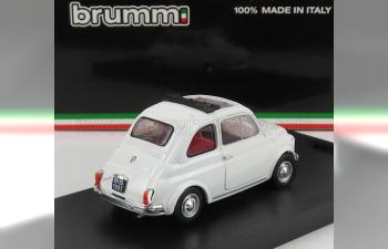 FIAT 500f Tetto Aperto - Open 1965, Bianco