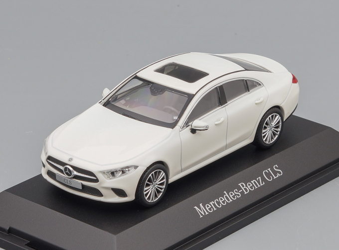 MERCEDES-BENZ CLS coupe (C257) 2018, white