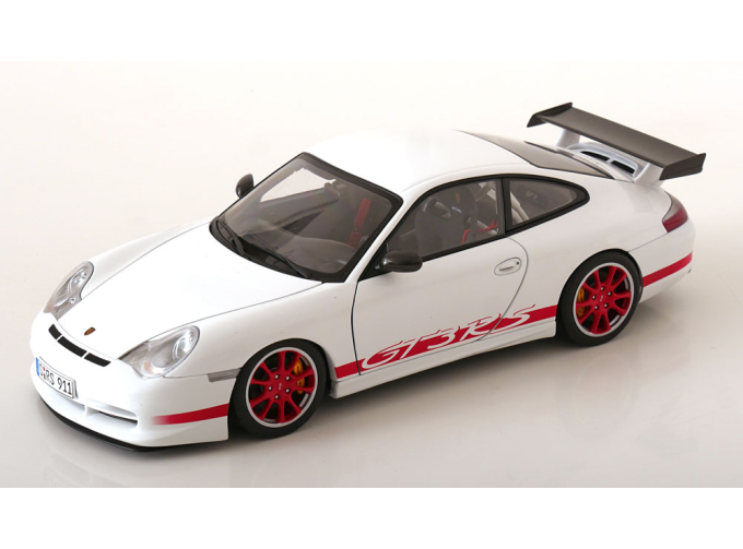 PORSCHE 911 (996) GT3 RS, white red