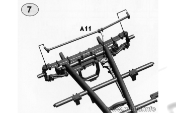 Сборная модель Немецкий полицейский автомобиль (версия 1937)