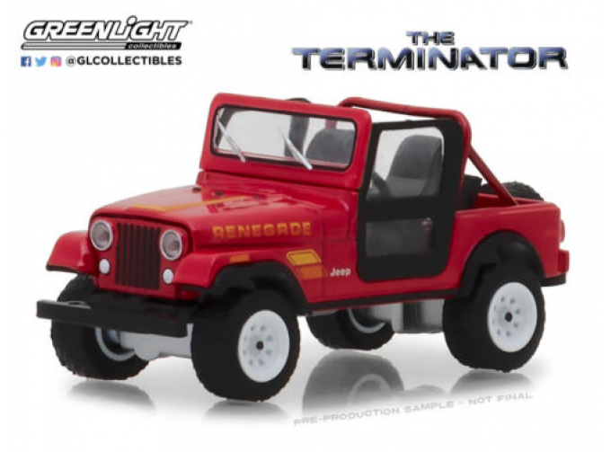 JEEP CJ-7 Renegade Sarah Connor’s 1983 (из к/ф "Терминатор")