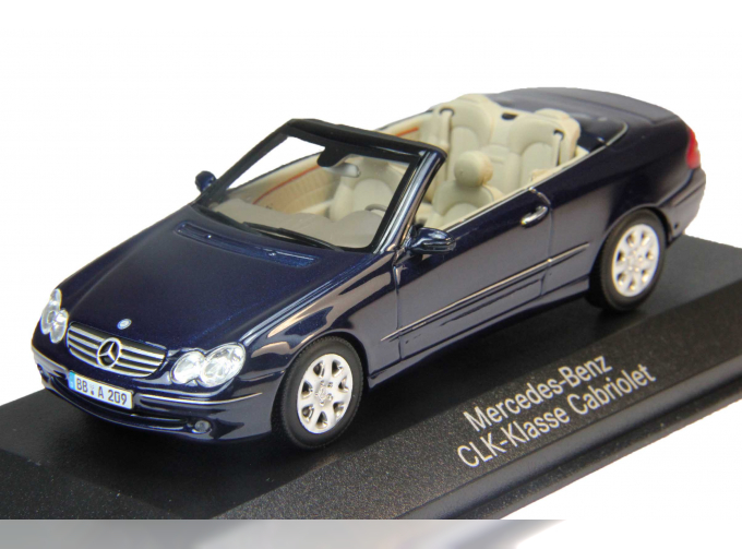 MERCEDES-BENZ CLK-Class Cabriolet, dark blue