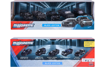 Набор ИЗ 5-ТИ моделей "Black Edition", черный / матовый черный