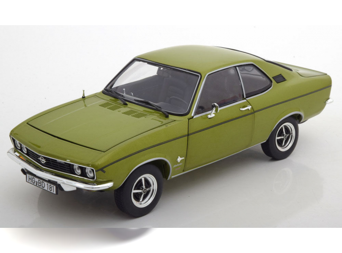 OPEL Manta GT/E 1970 Lemon Green Metallic