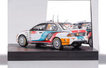 MITSUBISHI Lancer Evolution IX #31 A.Araujo - M.Ramalho, white